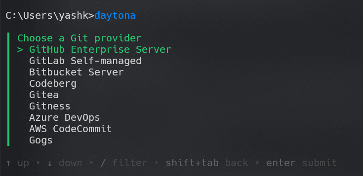 More Git providers